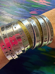Fuck Fascism Bracelets - Pick your Text