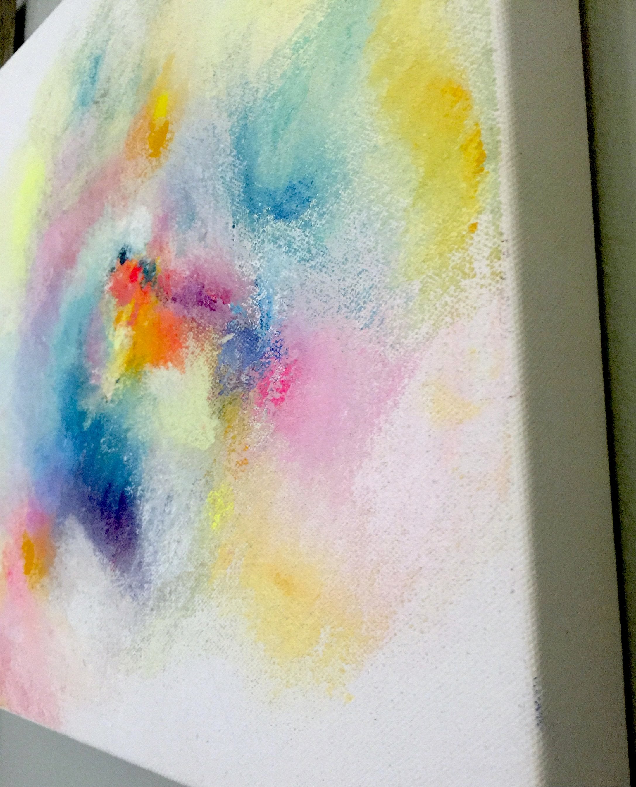 Patel Abstract Color Abstract Pastel Color Paintings